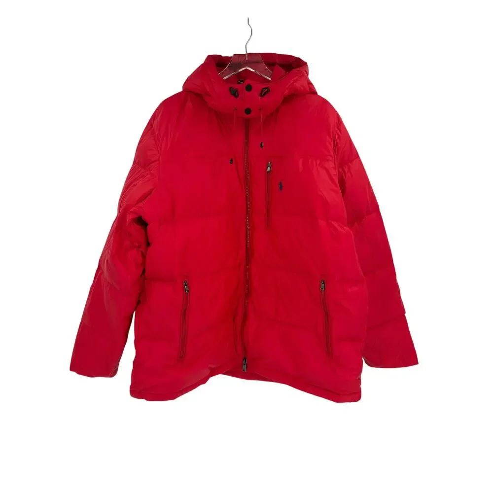 POLO RALPH LAUREN El Cap Down Puffer Jacket Size 4XLT NEW Red $398
